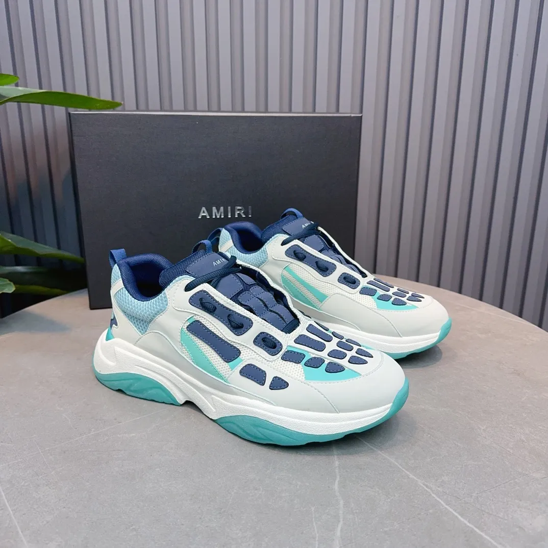 Men's shoes 💰740💰 AMIRI AMIRI fashion brand hot sale 🔥 Available all year round ✅ Official website synchronization Imported fabrics 1⃣️ vs 1⃣️ replica, original factory special original sole, 38-45 (38.45. Non-refundable)